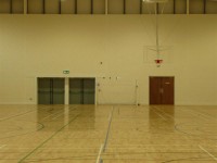 Internal decoration of a sports hall by Total Paintworks Ltd., Decorators, Castleisland, Co Kerry, Ireland
